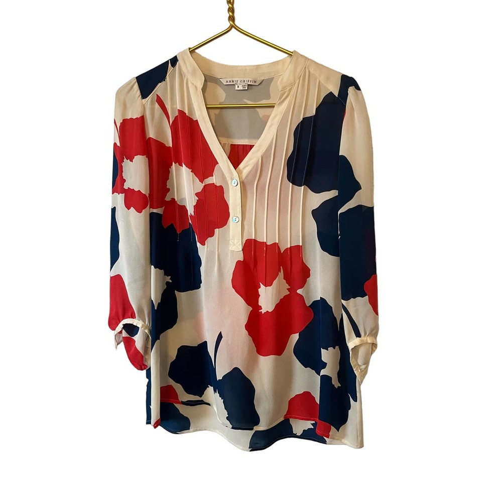 Annie Griffin Size Med blouse